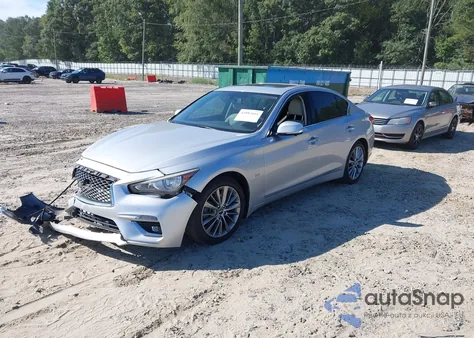 2018 Infiniti Q50 3.0T Luxe from USA, damaged, VIN JN1EV7AP8JM353725